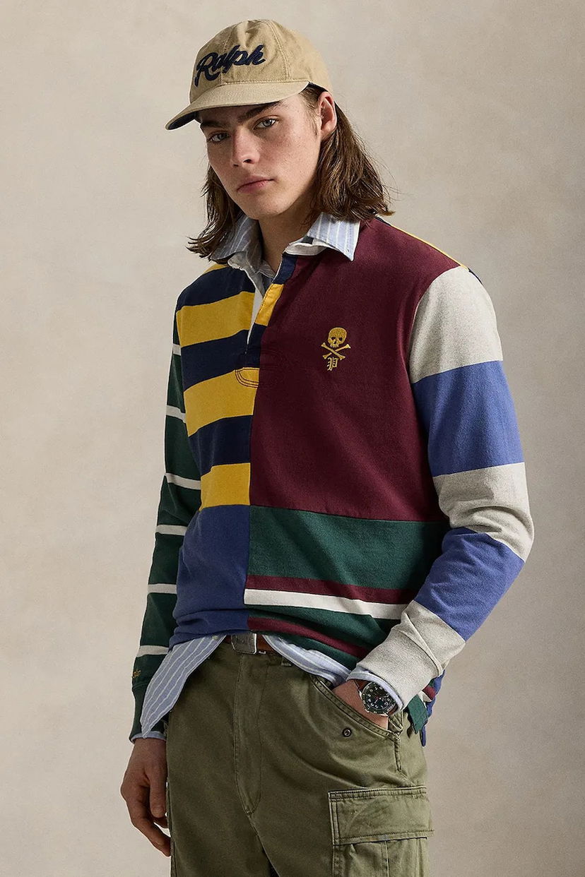Футболка Polo by Ralph Lauren Polo Ralph Lauren Lsrugbyclsm1 Long Sleeve Rugby Shirt Різнокольоровий | 710971831