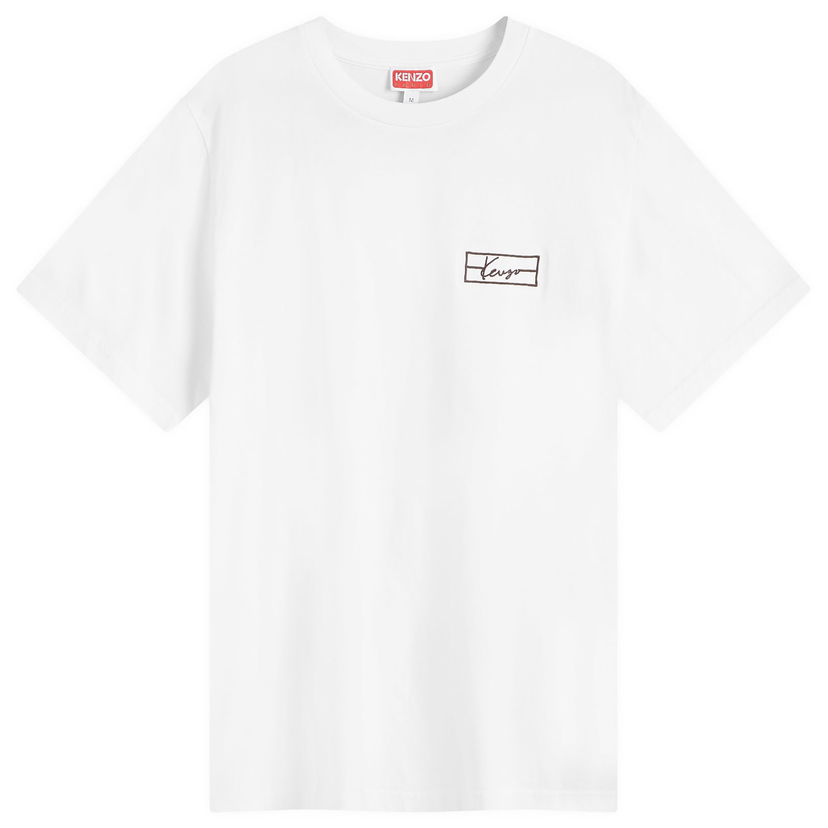 Футболка KENZO Slim Fit Embroidered T-Shirt білий | FF55TS5254SO-02