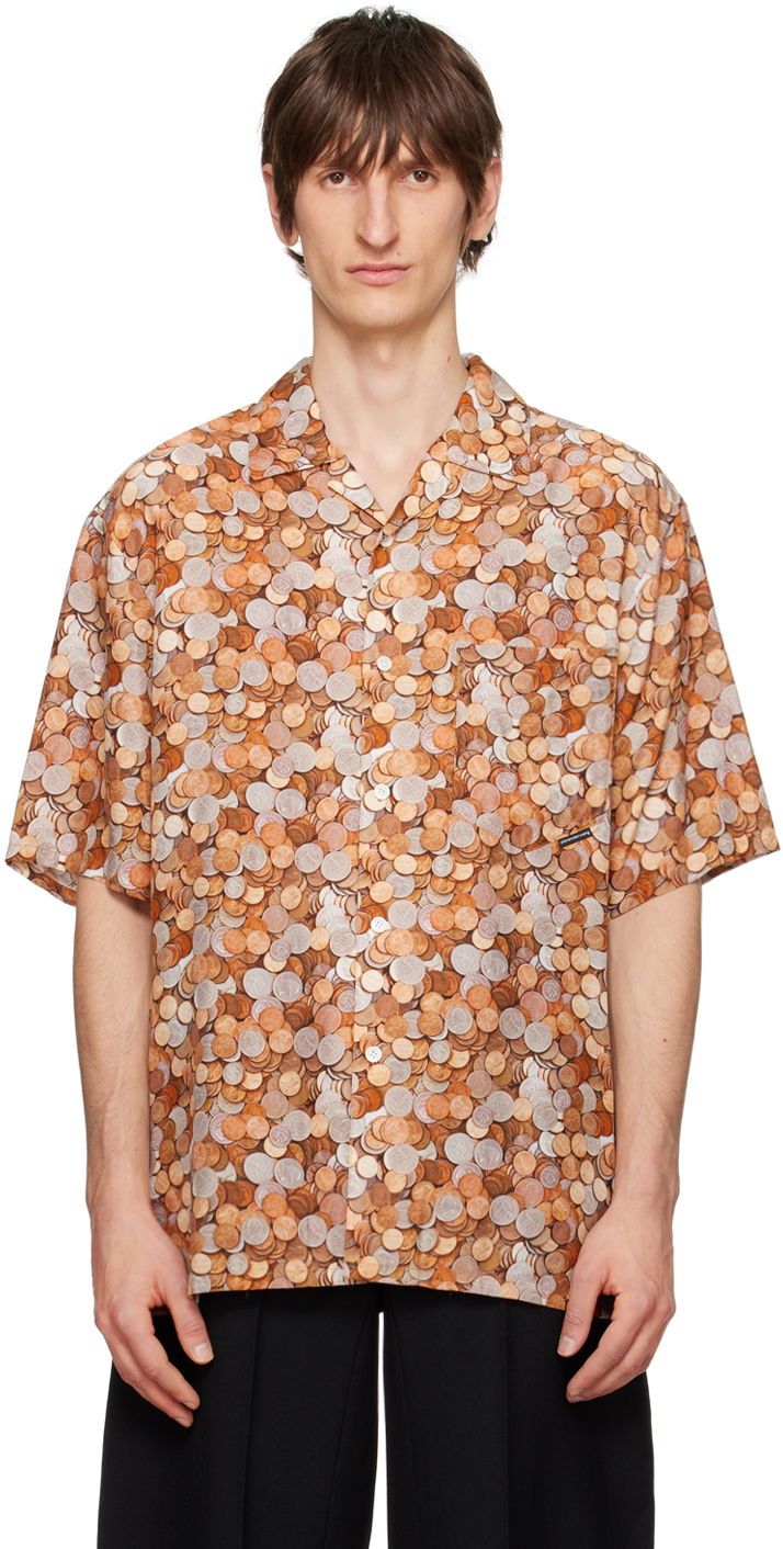 Сорочка Alexander Wang Coin Shirt Помаранчевий | UWC1241699