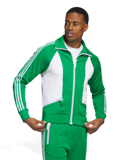 Куртка adidas Originals x Jeremy Scott Big Zip Track Jacket Зелений | HY1813