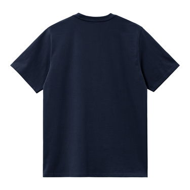 Футболка Carhartt WIP Short Sleeve Solar Chrome Script T-Shirt WIP темно-синій | I035205_9, 3