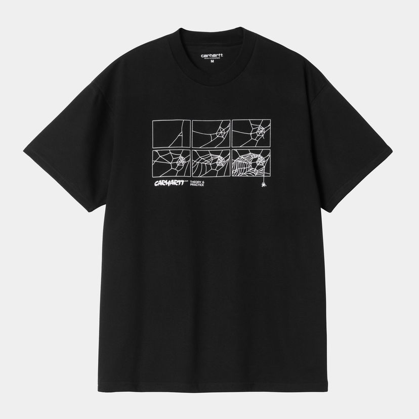 Футболка Carhartt WIP WIP Theory And Practice Graphic T-Shirt чорний | I035501_24