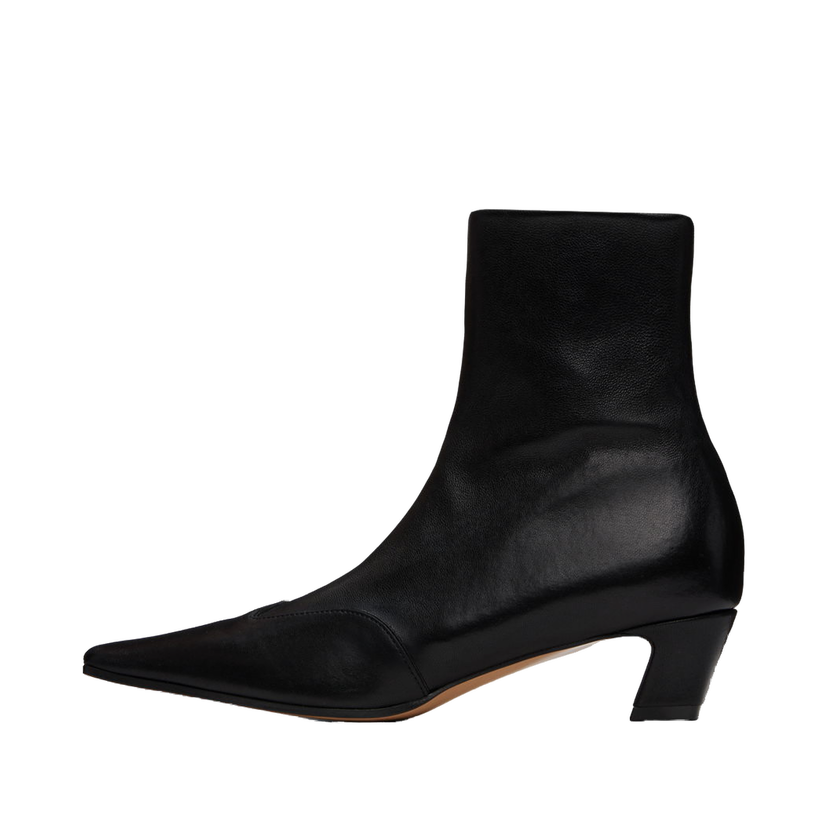 Кросівки та взуття Khaite Black 'The Nevada' Stretch Low Boots чорний | F1068-836