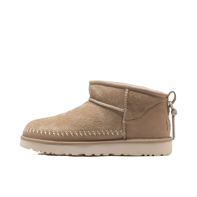 Кросівки та взуття UGG Classic Ultra Mini Biarritz Boots бежевий | 1171538-MDSD