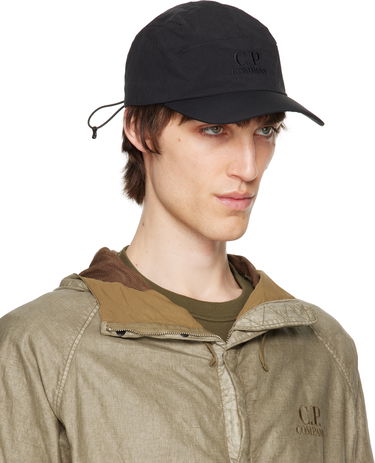 Кепка C.P. Company C.P. Company Paper Touch Logo Cap чорний | 18CMAC225A-110188A, 1