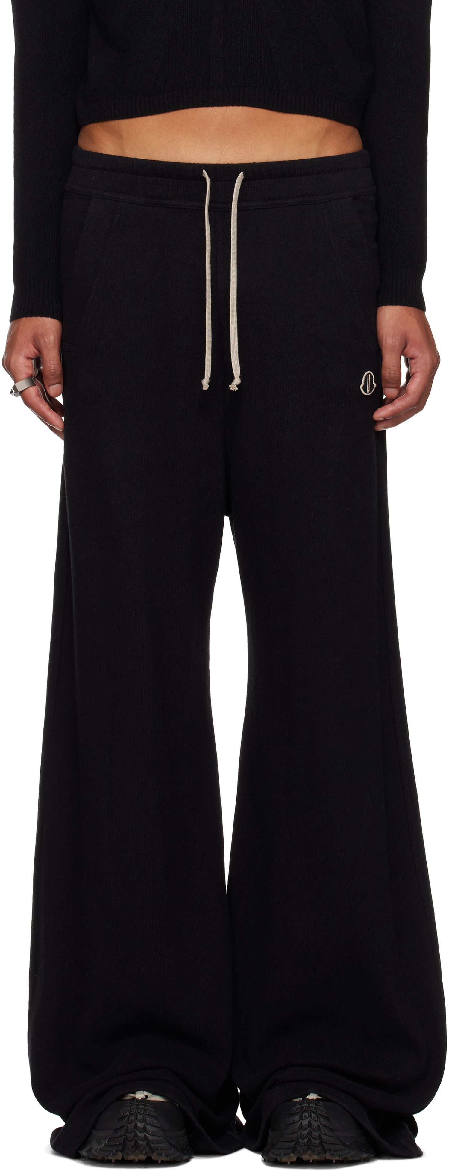 Спортивні штани Rick Owens Sweatpants чорний | MU02D8H02 M4435, 0