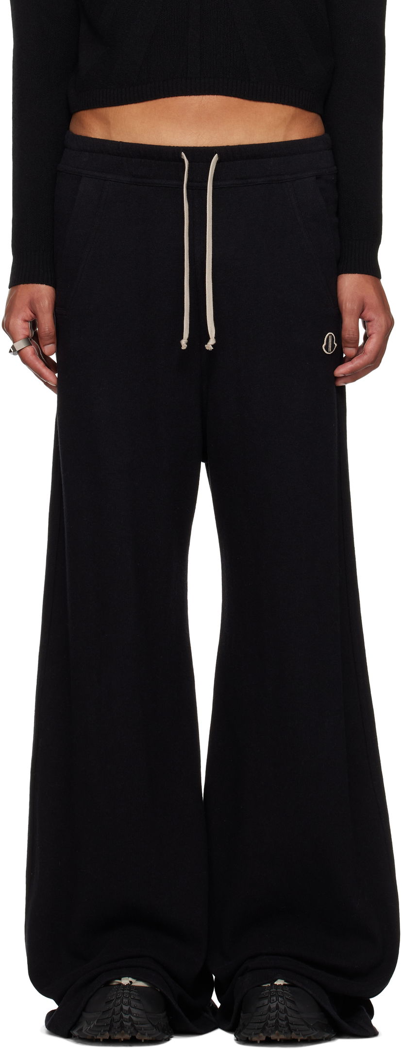 Спортивні штани Rick Owens Sweatpants чорний | MU02D8H02 M4435