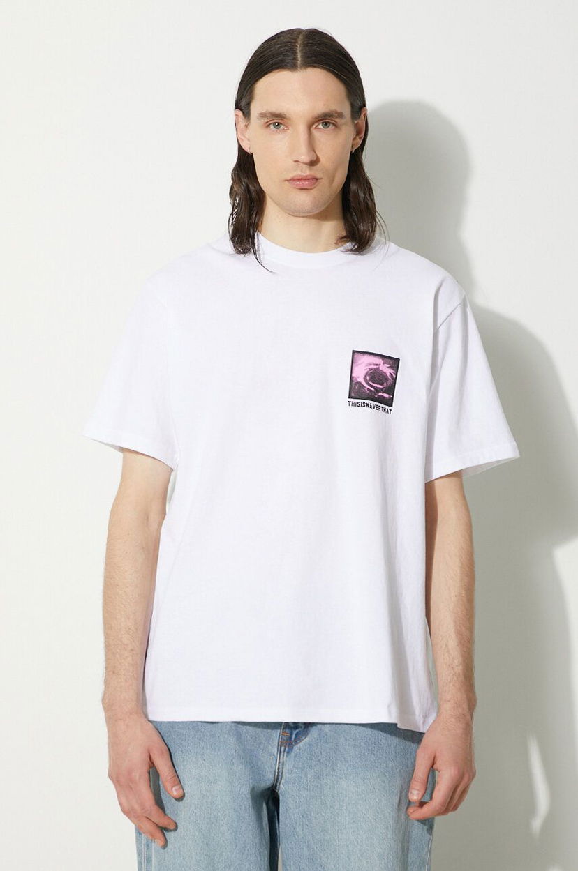 Футболка thisisneverthat thisisneverthat Permutations Graphic T-Shirt білий | TN241TTSST33