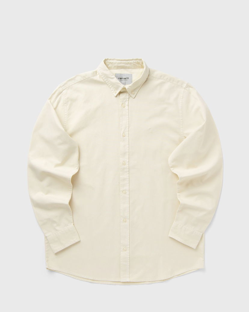 Сорочка Carhartt WIP Bolton Long Sleeve Shirt бежевий | I030238-1NG.XX