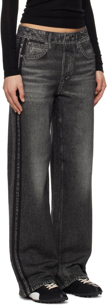 Джинси rag & bone Rag & Bone Miramar Terry Wide-Leg Track Pants Сірий | WCW25S70018201, 1