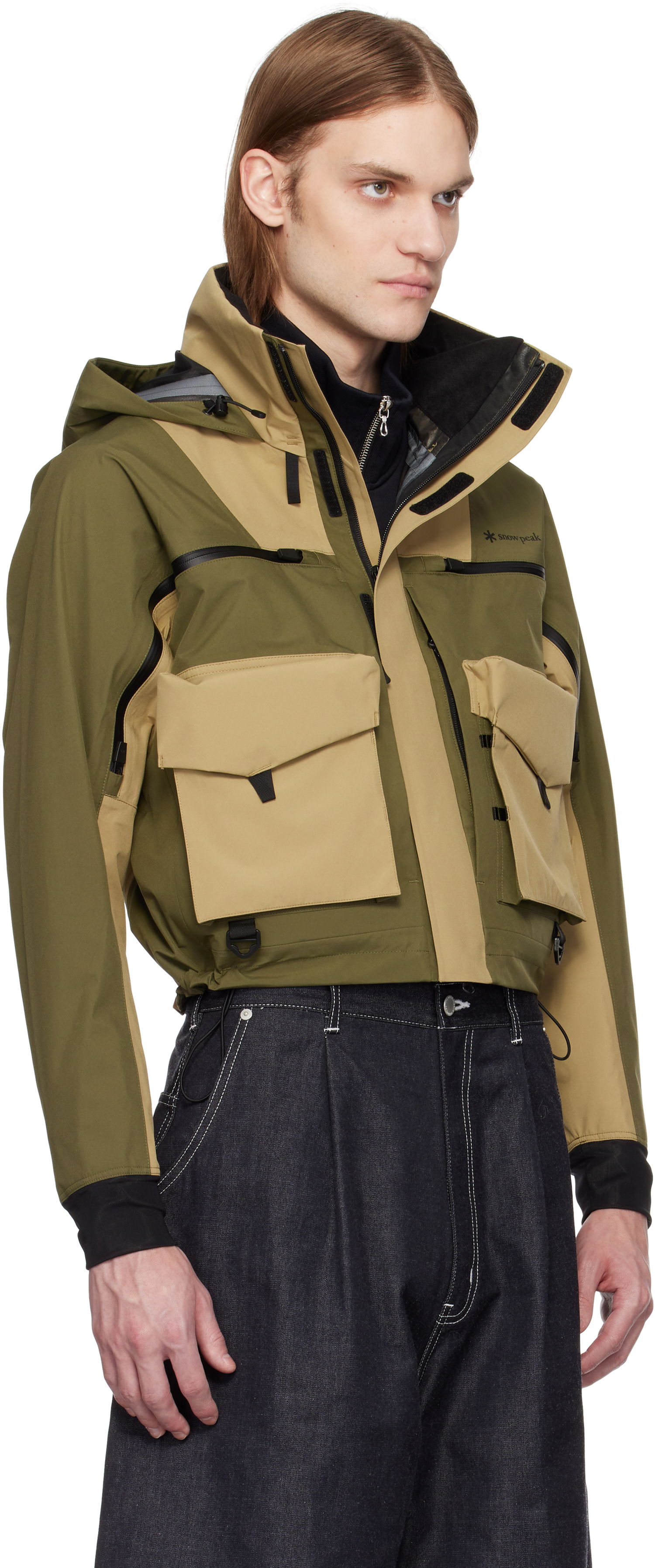 Куртка Snow Peak Snow Peak Trout Edition 3L Wading Jacket Зелений | TT2510-JK01, 1