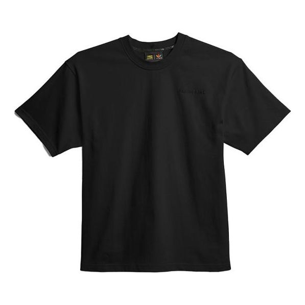 Футболка adidas Originals Basics Embroidered Short-Sleeved T-Shirt by Pharrell чорний | GM1958