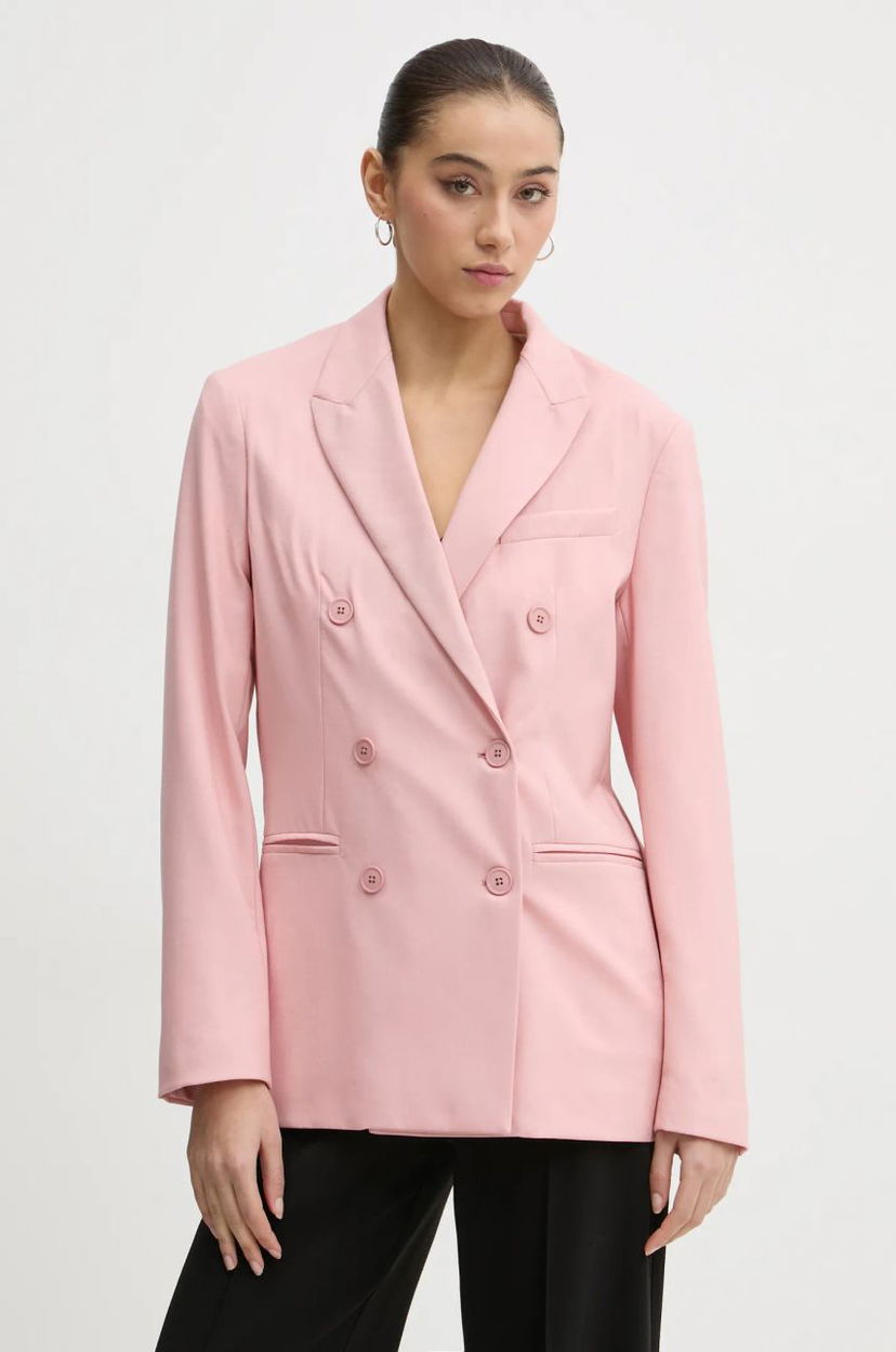 Куртка Fiorucci Fiorucci Double-Breasted Blazer Рожевий | W01FMBDO059WO01PN02