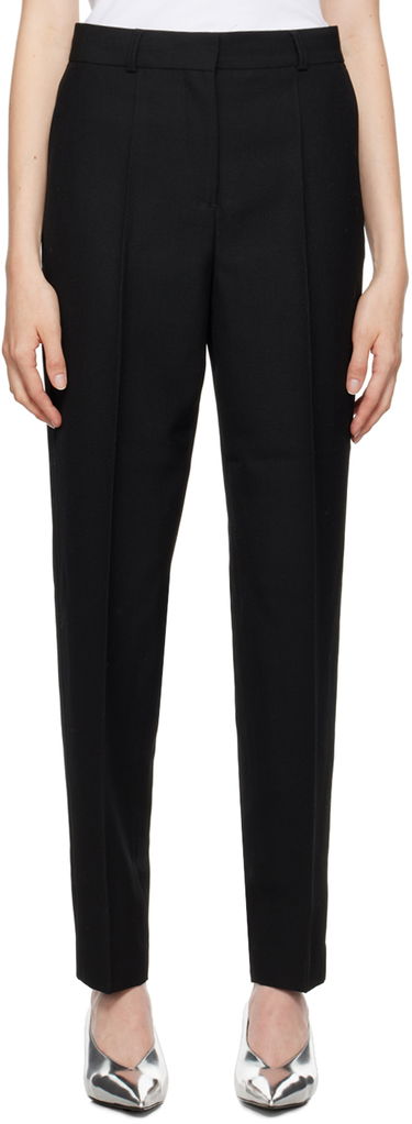 Штани TOTEME Low-Waist Tailored Trousers чорний | 244-WRB0228-FB0026, 0