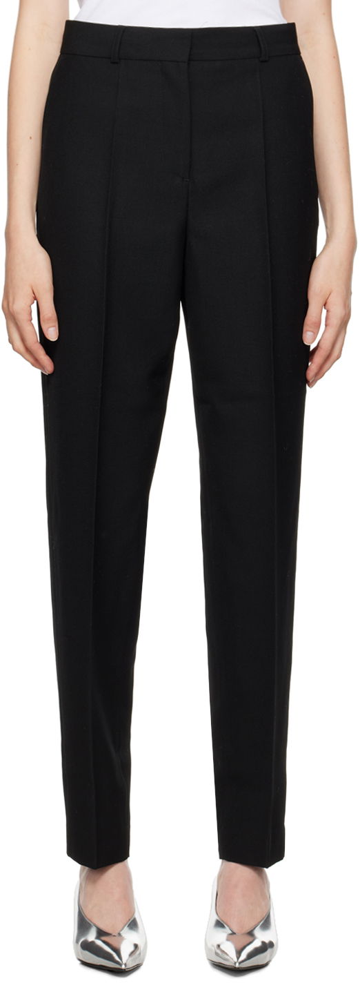 Штани TOTEME Low-Waist Tailored Trousers чорний | 244-WRB0228-FB0026