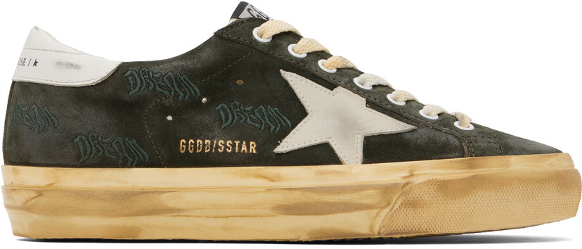 Кросівки та взуття Golden Goose Super Star High Foxing Зелений | GMF00672.F006144.35894
