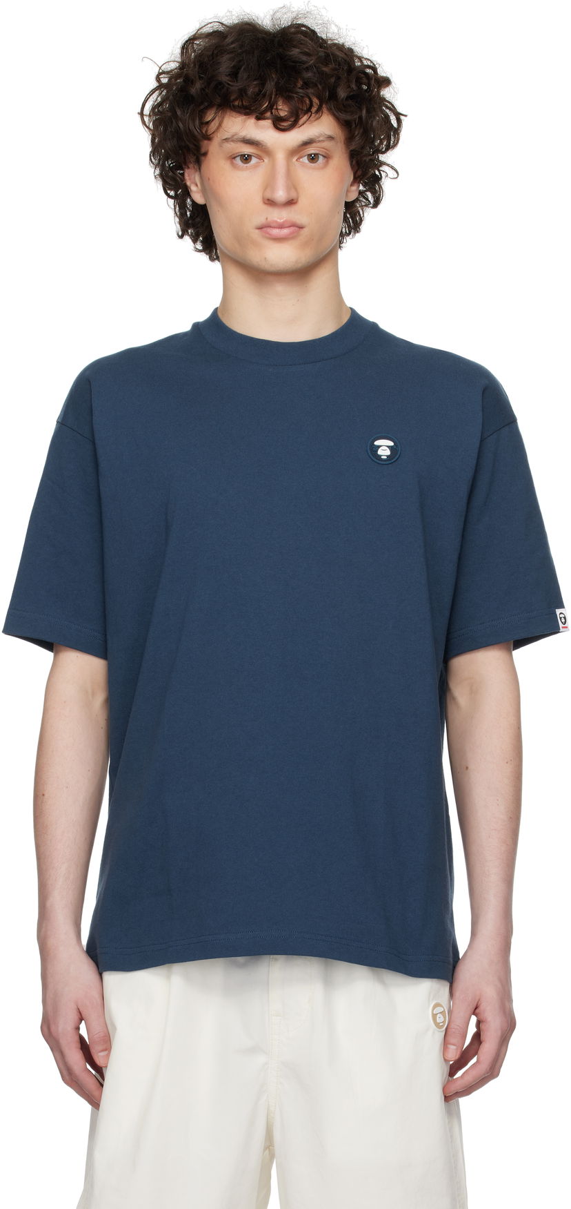 Футболка AAPE by A Bathing Ape AAPE by A Bathing Ape 'AAPE Now' T-Shirt Синій | AAPTEM1598XXNNYX