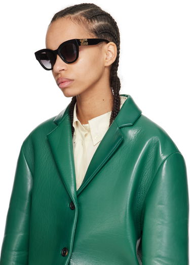 Сонцезахисні окуляри Miu Miu Miu Miu Cat-Eye Sunglasses чорний | 0MU 01YS 8056597782418, 3