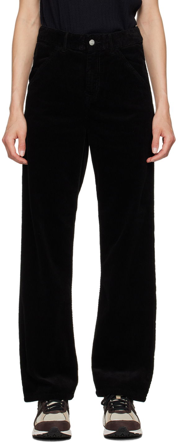 Штани Carhartt WIP Corduroy Straight Leg Pants чорний | I033889 8902