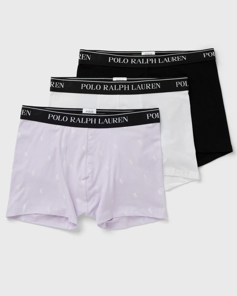 Боксери Polo by Ralph Lauren Ralph Lauren 3-Pack Trunks Фіолетовий | 714830299149