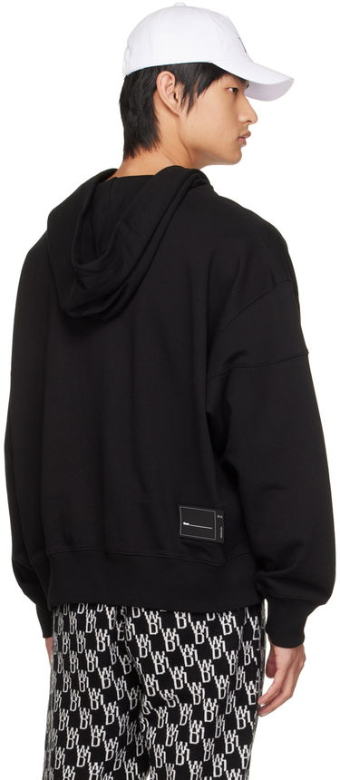 Світшоти We11done We11done Signature Hoodie чорний | WD-TH3-22-867-U-BK, 2