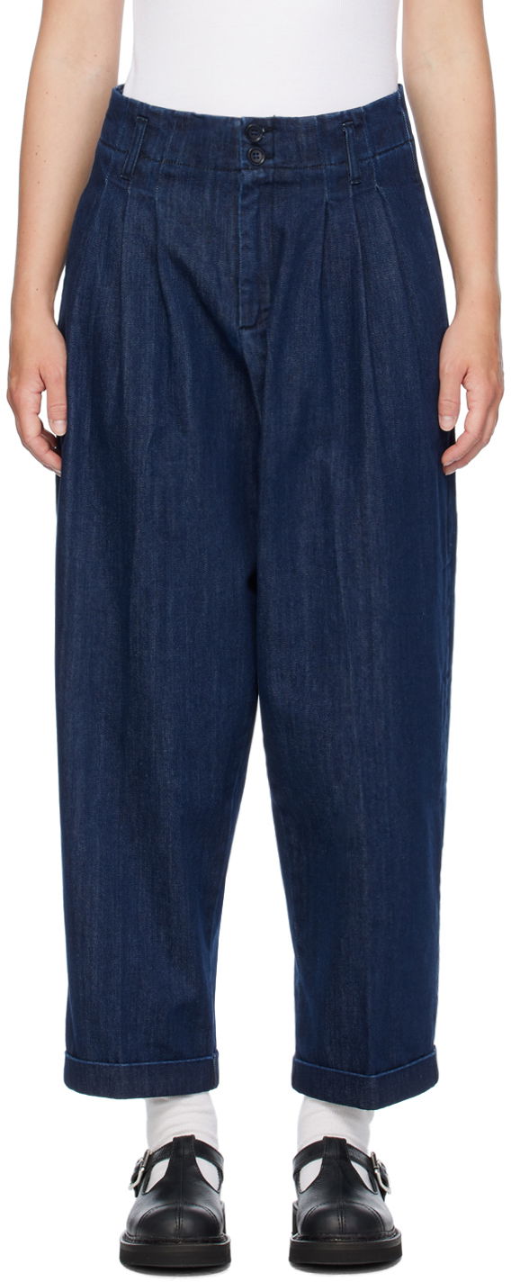 Джинси YMC YMC Keaton Denim Trousers Синій | Q4AZF