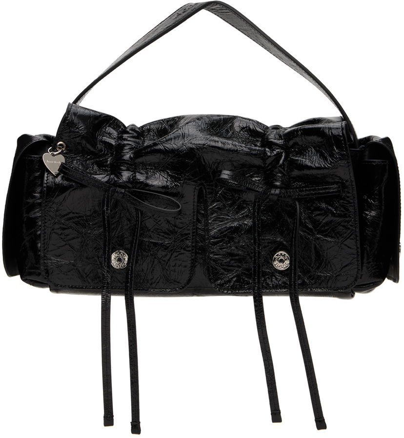 Рюкзаки та сумки Acne Studios Black Multipocket Bag чорний | A10367-