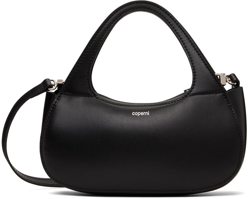 Сумочка Coperni Micro Baguette Swipe Shoulder Bag чорний | COPBA17405