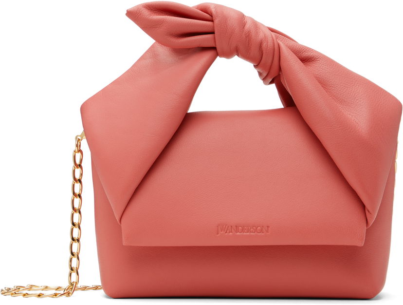 Сумочка JW Anderson JW Anderson Small Bow Twister Bag Рожевий | HB0698-LA0355