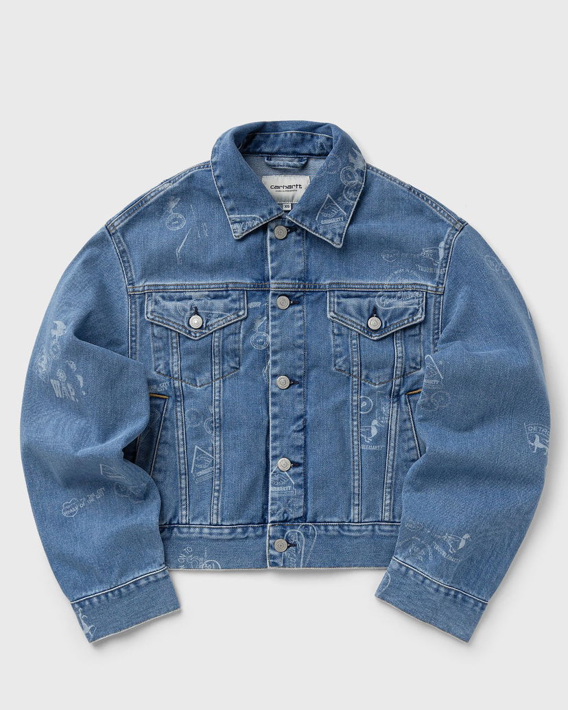 Куртка Carhartt WIP Stamp Jacket Синій | I033744-2LN.35