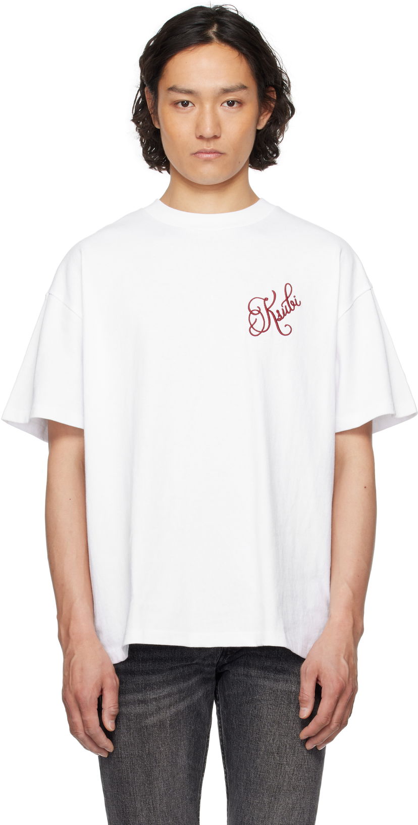 Футболка Ksubi Ksubi Kursed Ekcess T-Shirt білий | MSP25TE005