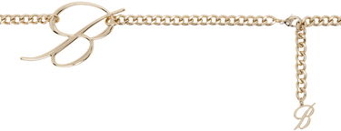 Ремені Blumarine Blumarine 'B' Monogram Chain Belt Металік | A422W299A, 0