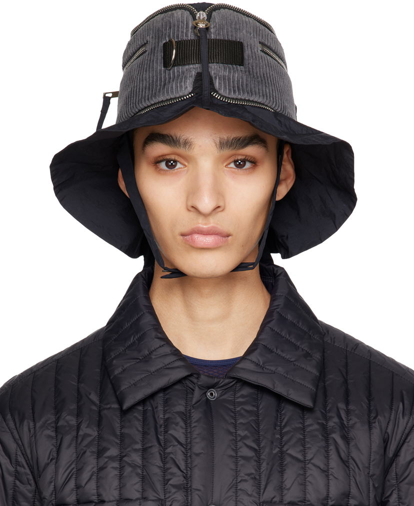 Капелюх Craig Green Packable Bucket Hat чорний | CGAW22CWOHAT11