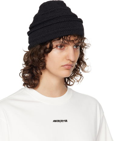 Шапка ADER ERROR Montblanc Black Knitted Beanie чорний | BMADSSHW0503BK, 1