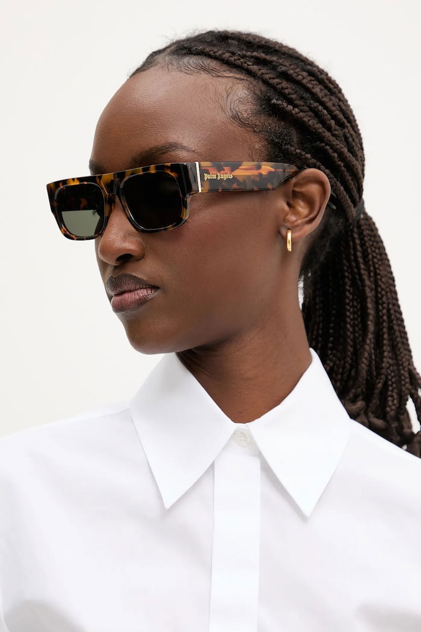 Сонцезахисні окуляри Palm Angels Palm Angels Tortoise Shell Sunglasses Коричневий | PERI085.536055
