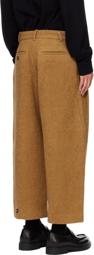 Штани ADER ERROR Brown Wool Wide Leg Trousers Коричневий | BN01FWSA0207CM, 2