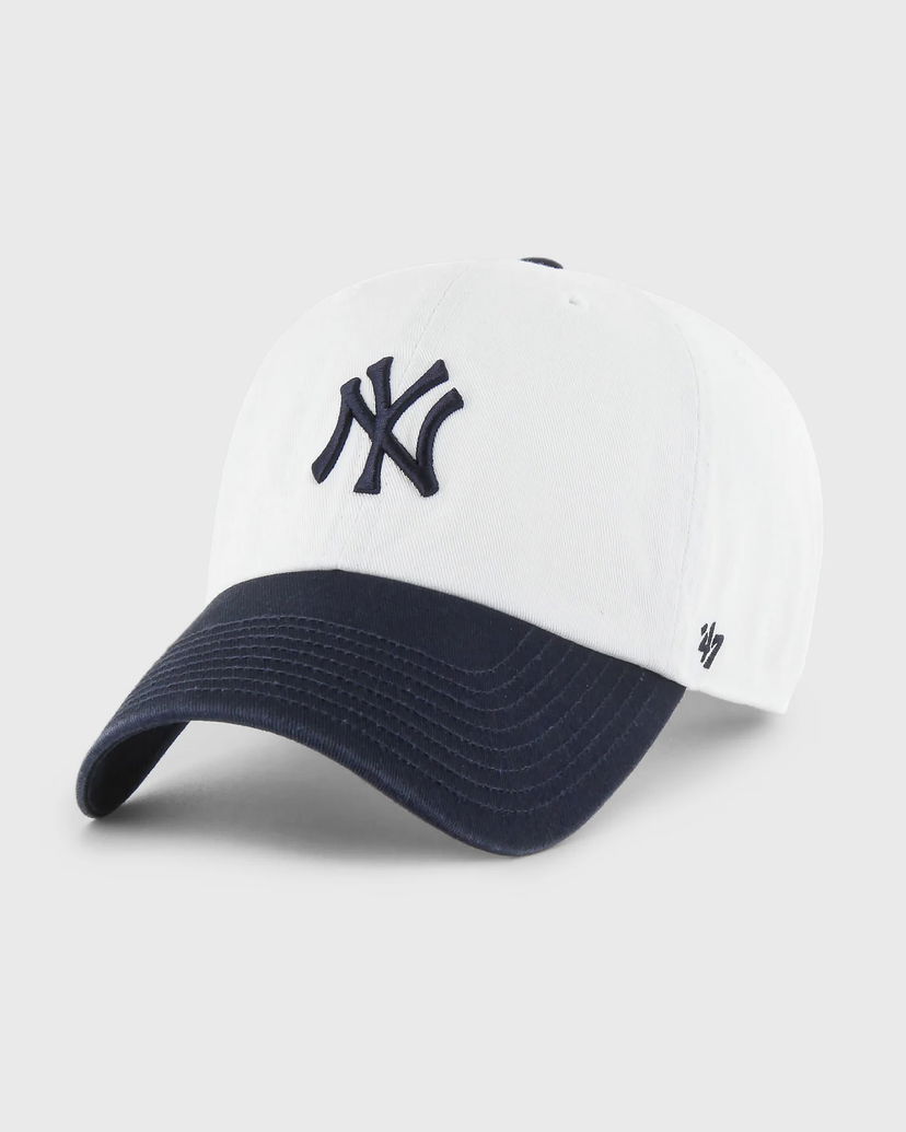 Капелюх Sporty & Rich New York Yankees Two-Tone Baseball Hat білий | AC060623631WH50