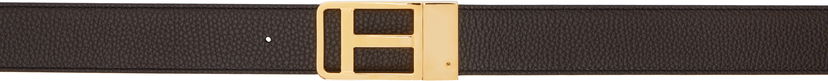 Ремені Tom Ford TOM FORD Soft Grain Leather Reversible Belt Коричневий | TB276-LCL236G