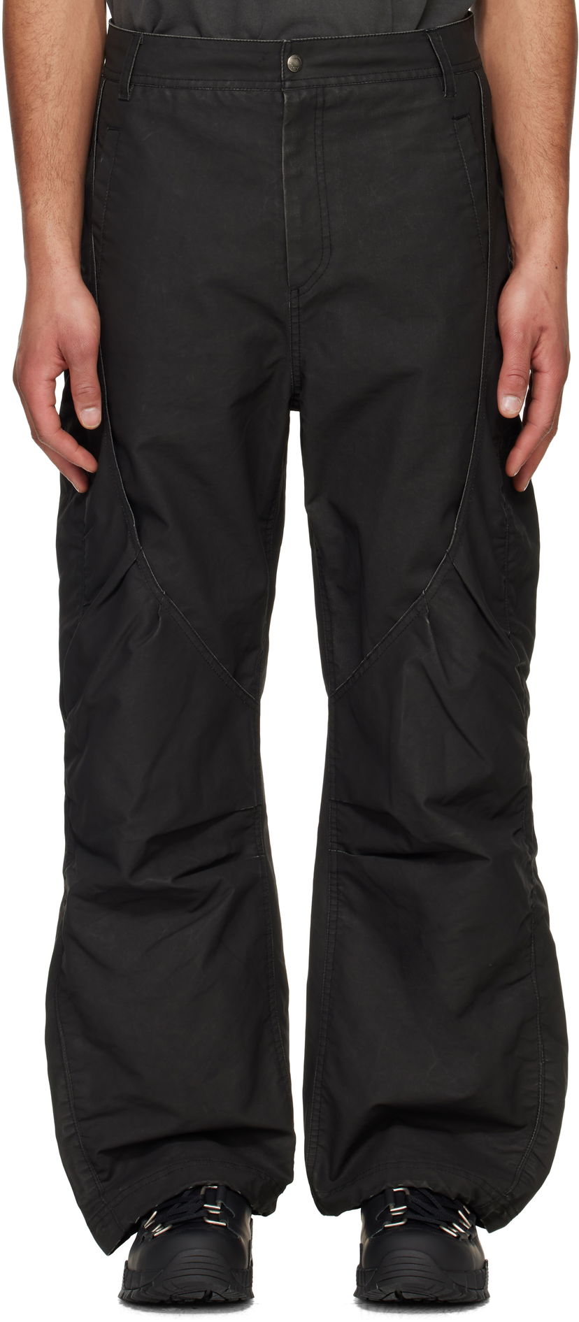 Штани Andersson Bell Andersson Bell ARC Shirring Trousers чорний | apa791m