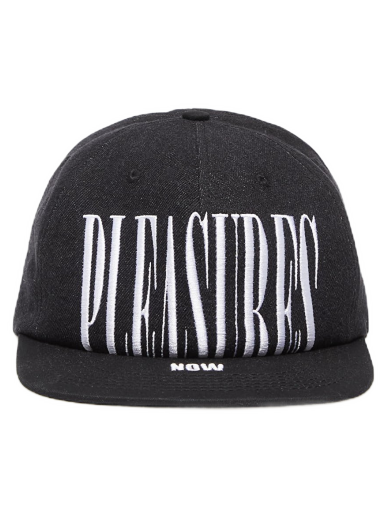 Кепка Pleasures Stretch Snapback чорний | P23SP069 BLACK