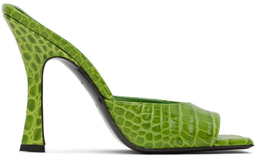 Аксесуари The Attico Attico Anais Heeled Sandals Зелений | 227WS499 EL002