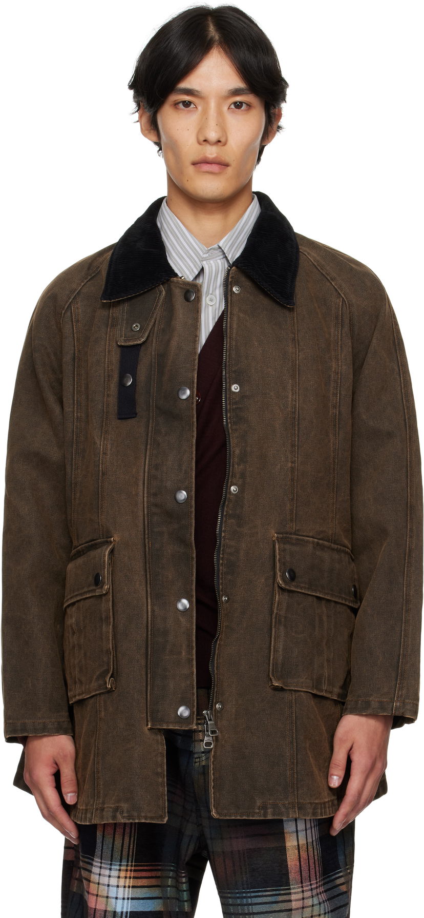 Куртка Andersson Bell Andersson Bell Kerri Trapez Work Jacket Коричневий | awa724w