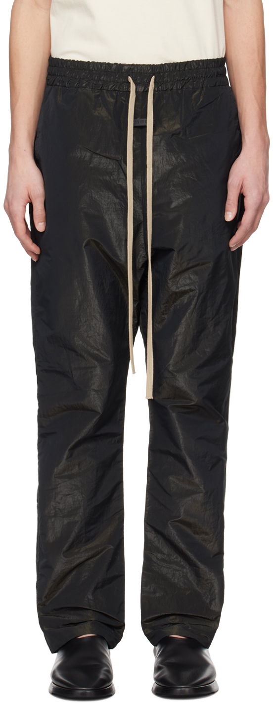 Спортивні штани Fear of God Black Forum Sweatpants чорний | FG840-23824WRP