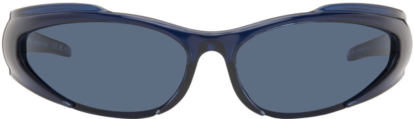 Сонцезахисні окуляри Balenciaga Blue Reverse Xpander чорний | BB0253S-003