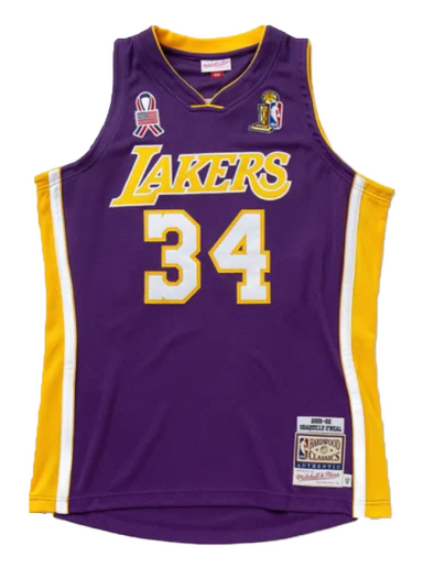 Джерсі Mitchell & Ness Los Angeles Lakers Shaquille O'Neal Finals Jersey Фіолетовий | AJY44187-LAL01SONPURP