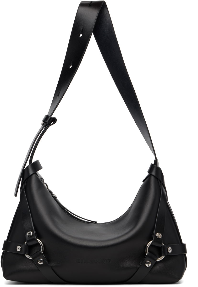 Сумка Ann Demeulemeester Ann Demeulemeester Tamar Small Leather Shoulder Bag чорний | 2520-W-SB55-LT176-099