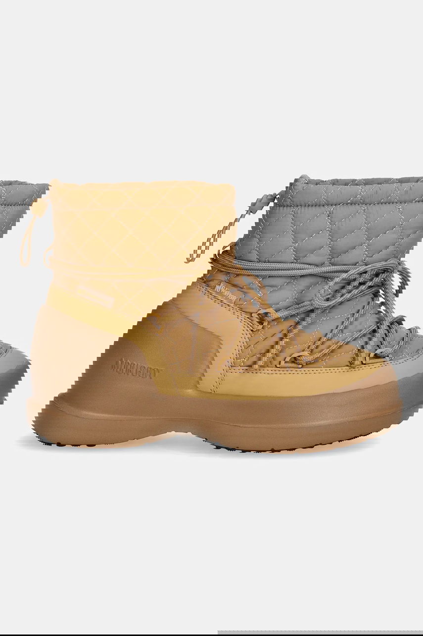 Кросівки та взуття Moon Boot Snow Boots MEZZALUNA QUILTED MID WP бежевий | 80D2500020.L003, 1
