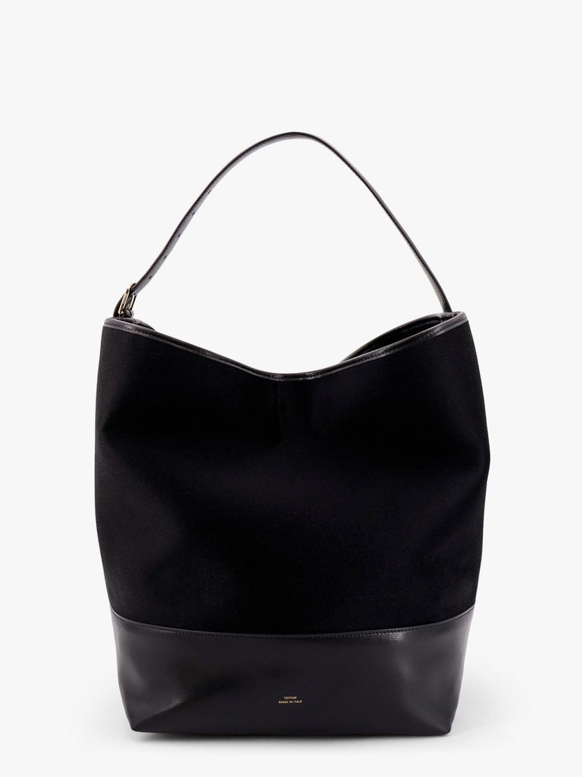 сумка-тоут TOTEME Toteme Shoulder Bag чорний | 251WAL0069FB0006001
