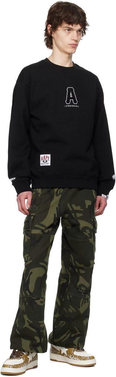 Світшоти AAPE by A Bathing Ape AAPE by A Bathing Ape Injection Crewneck Sweatshirt чорний | AAPSWMC336XXNBKX, 3