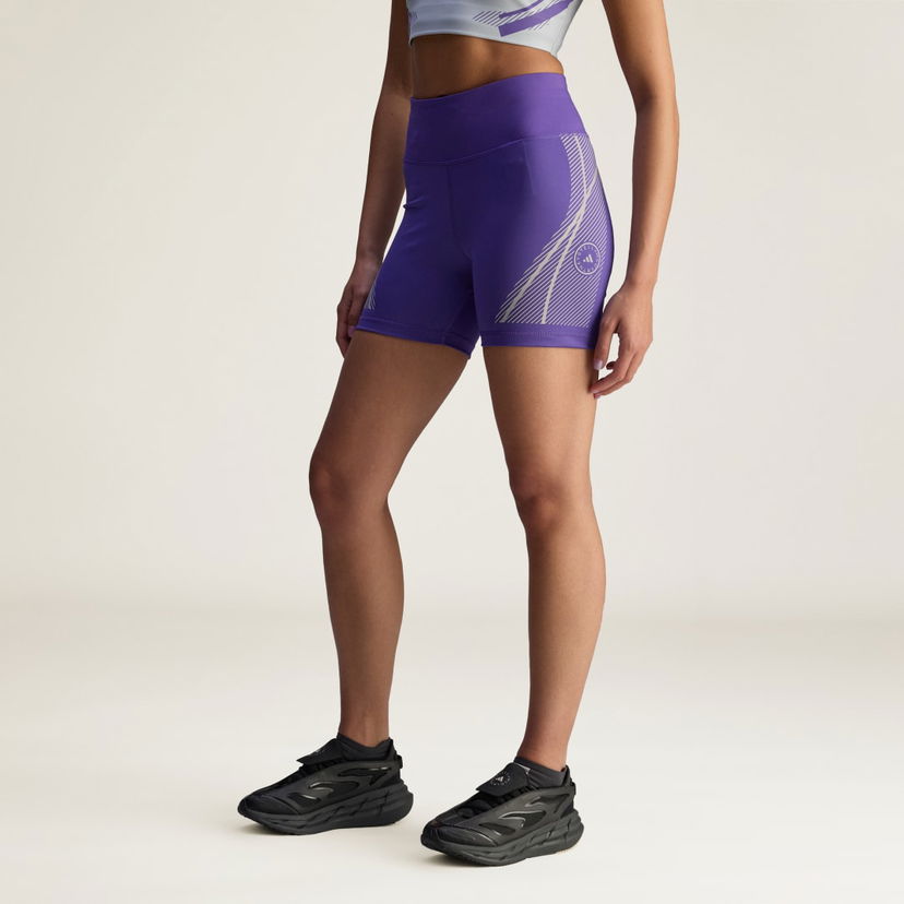 Шорти adidas Performance adidas by Stella McCartney TruePace Running Shorts Фіолетовий | JW2025